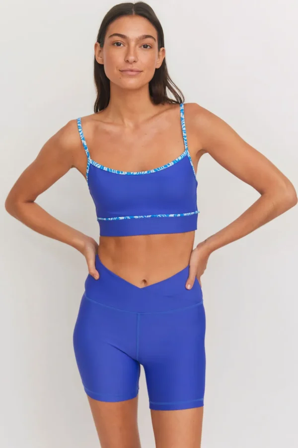 Active | Bottoms<Citrine Swim Becca Shorts // Blue