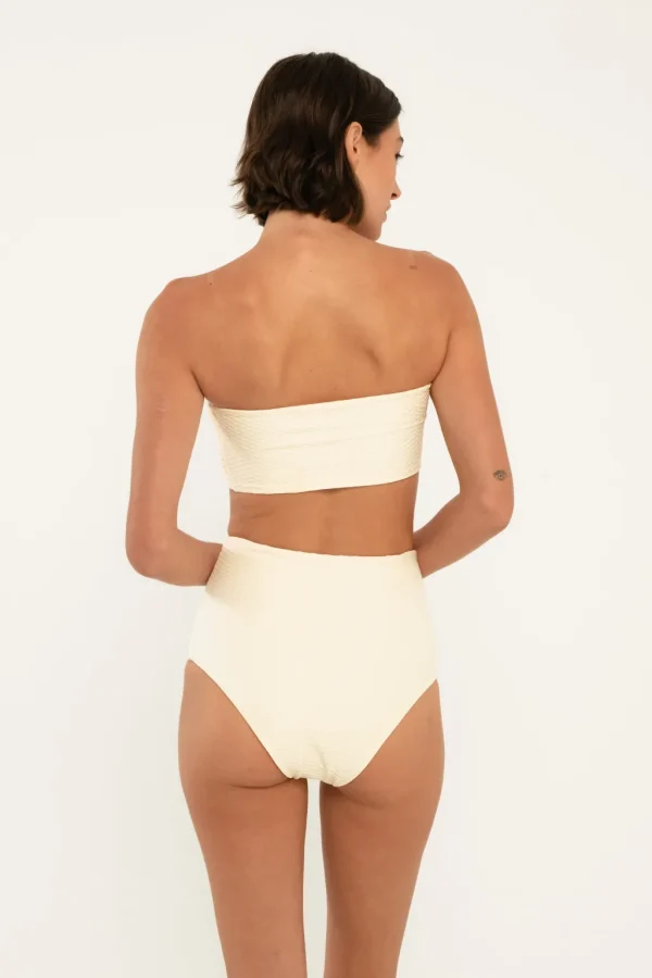 Bottoms<Citrine Swim Dakota Bottom // Ivory (diamond textured)