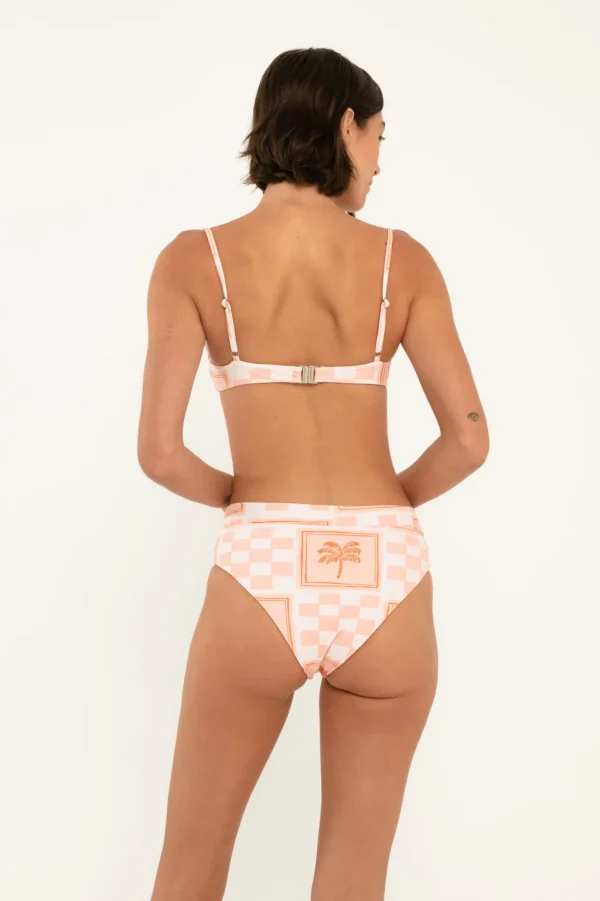 Tops<Citrine Swim Ellen Top // Tile Print
