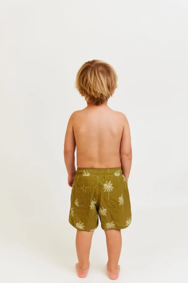 Kids | Boys<Citrine Swim Gus Boardies (kids) // Olive Palmas
