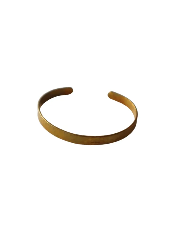 Jewelry<Citrine Swim Hammered Brass Moroccan Cuff