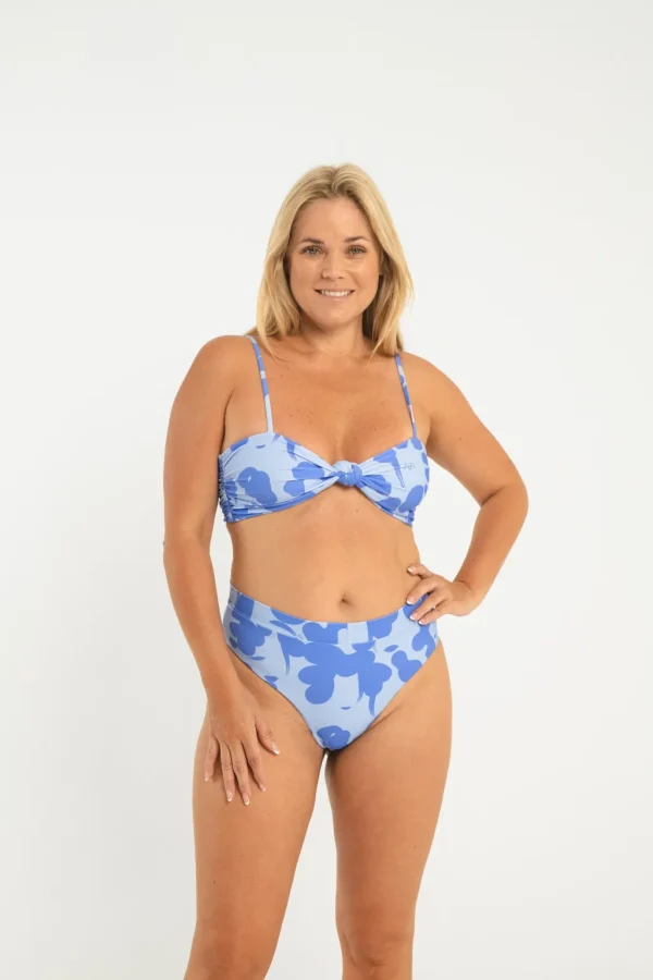 Tops<Citrine Swim Hana Top // Blue Ladies