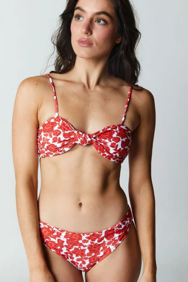 Tops<Citrine Swim Hana Top // Crimson Batik