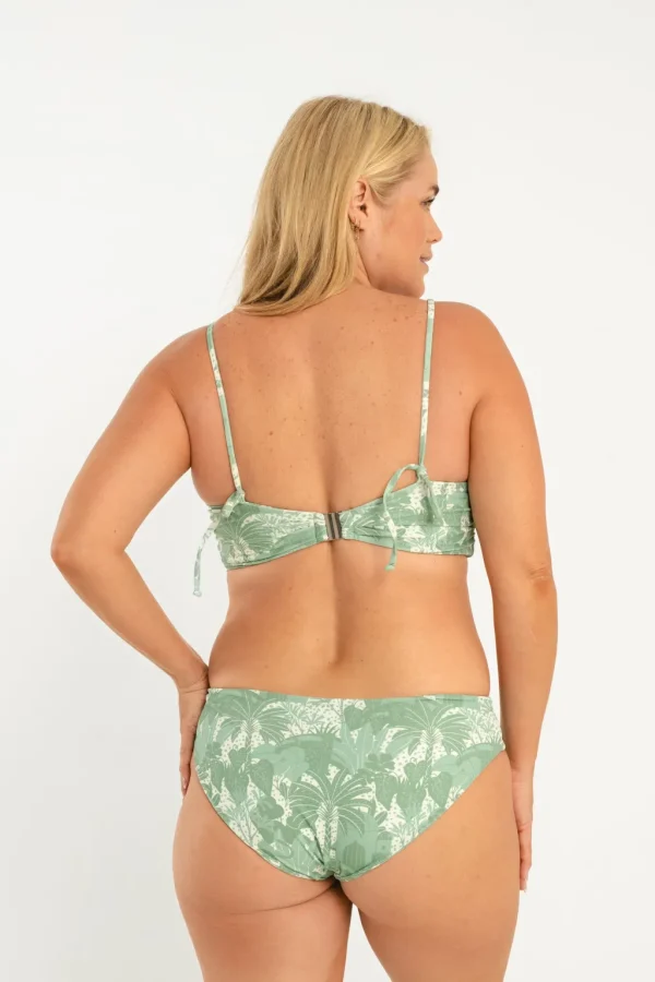Tops<Citrine Swim Hana Top // Green Jungle