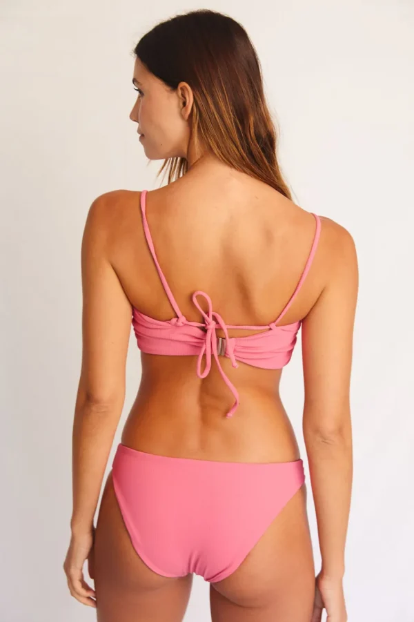 Tops<Citrine Swim Hana Top // Rose (ribbed)