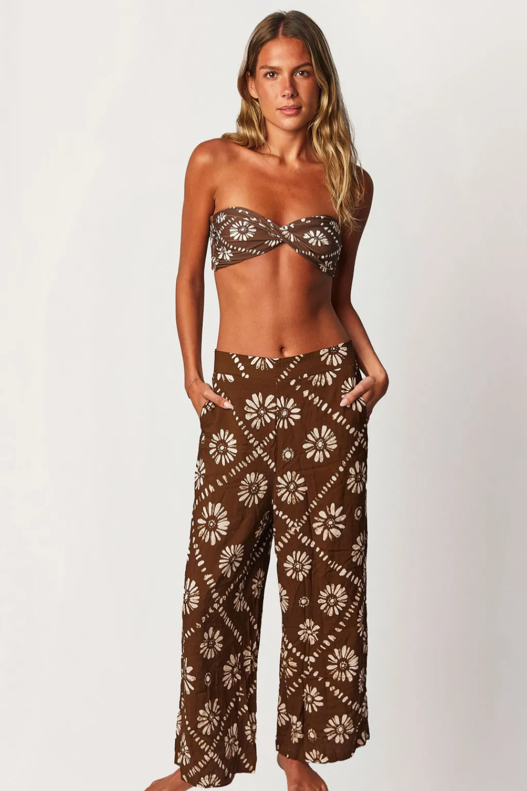 jojo_pants__vintage_flora_1.webp Bottoms<Citrine Swim Jojo Pants // Vintage Floral