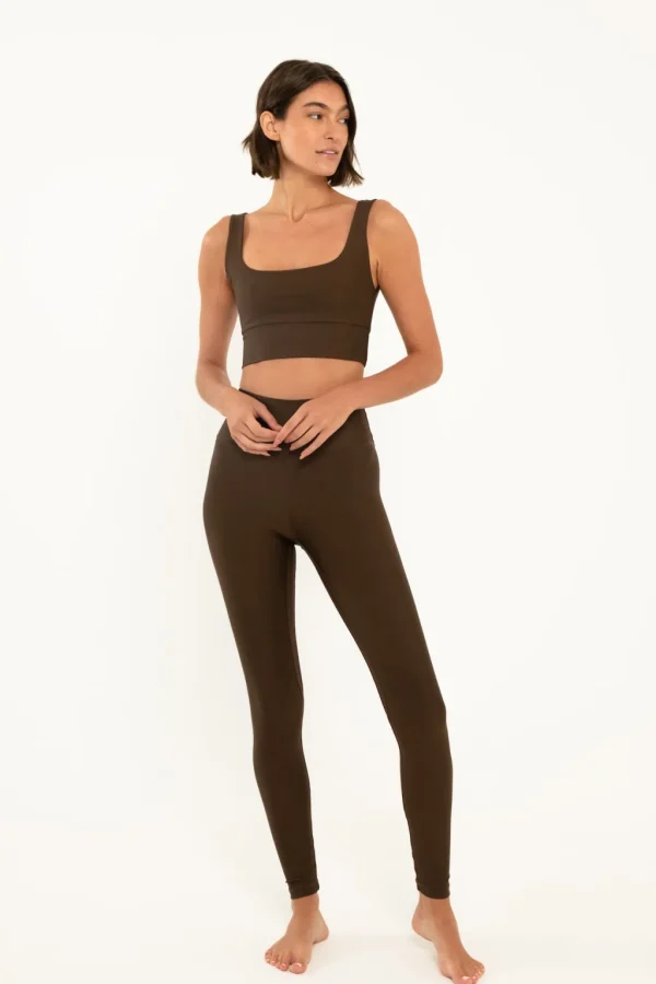 Active<Citrine Swim Lana Top // Mocha