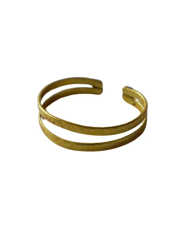 Jewelry<Citrine Swim Layered Brass Moroccan Cuff