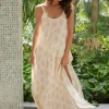 Dresses<Citrine Swim Leta Dress // Tan Reef