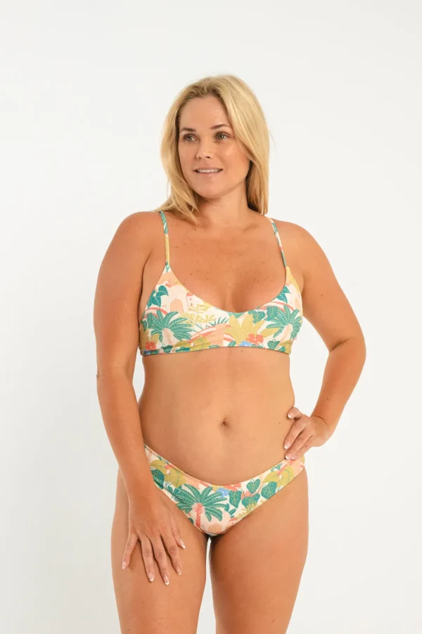 Bottoms<Citrine Swim Lila Bottom // Light/Olive Jungle