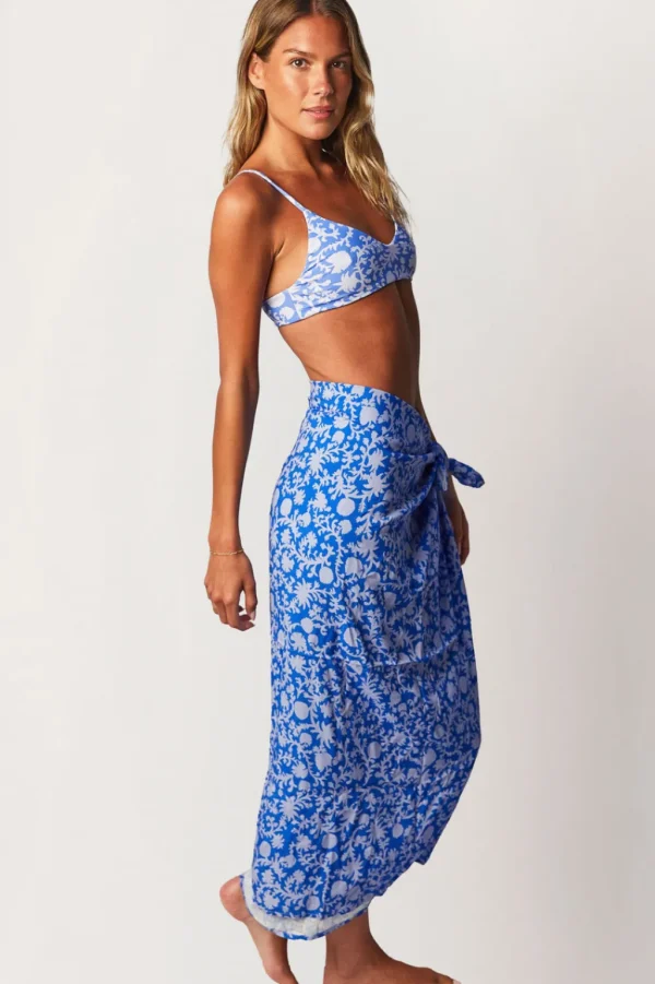 Sarongs<Citrine Swim Mai Pareo // Blue Blooms
