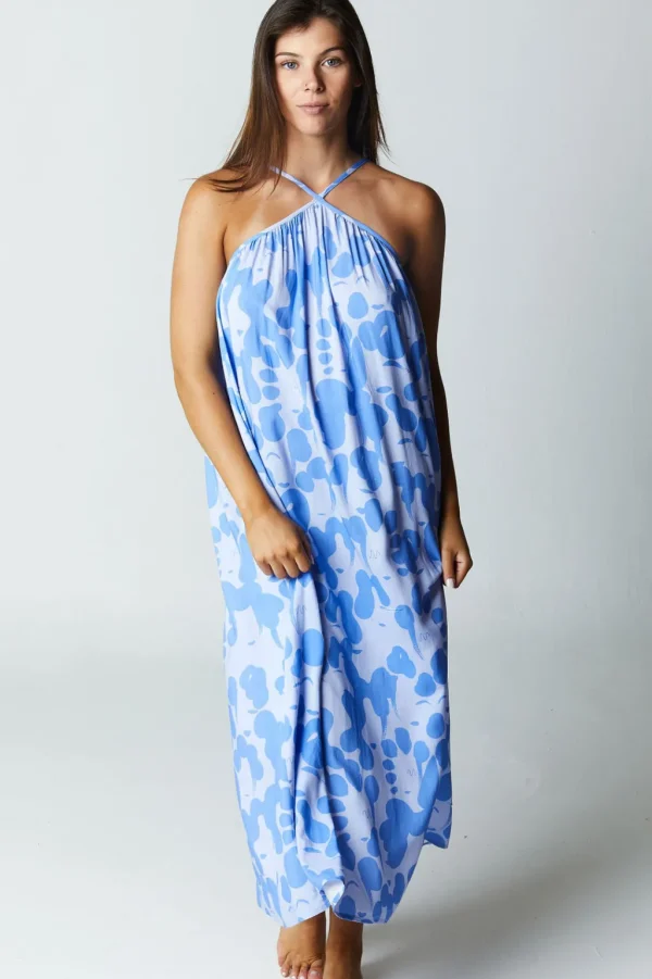 Dresses<Citrine Swim Petra Dress // Blue Ladies