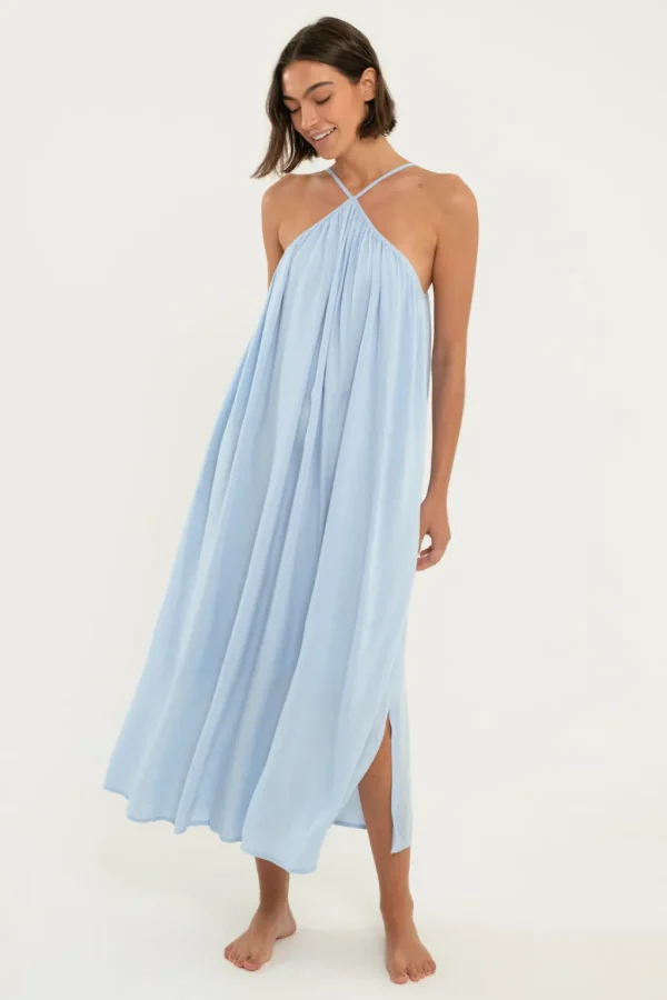Dresses<Citrine Swim Petra Dress // Light Blue