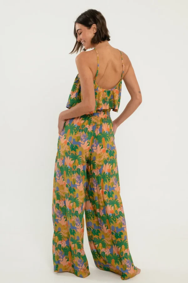 Tops<Citrine Swim Rio Top // Olive Jungle