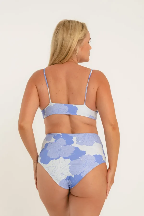 Tops<Citrine Swim Stella Top // Blue Floral