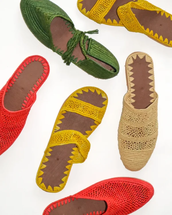 Shoes<Citrine Swim Yellow Moroccan Sandals